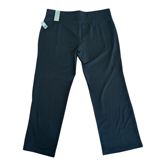 Livi Active Lane Bryant Yoga Pants Womens 22/24 Reg Black Workout Athleasure NEW - Picture 3 of 7